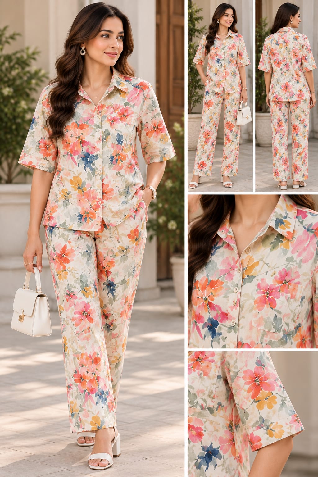 Pastel Floral Co-ord Set